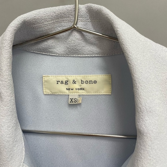 Rag & Bone Periwinkle Button-up Vest - Picture 3 of 8